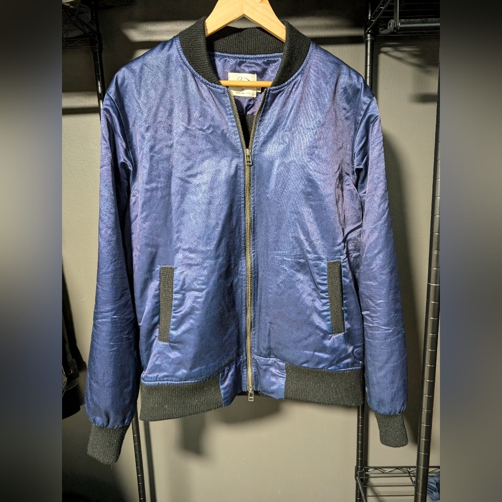 3sixteen Midnight Blue Jacket with Charcoal Lining